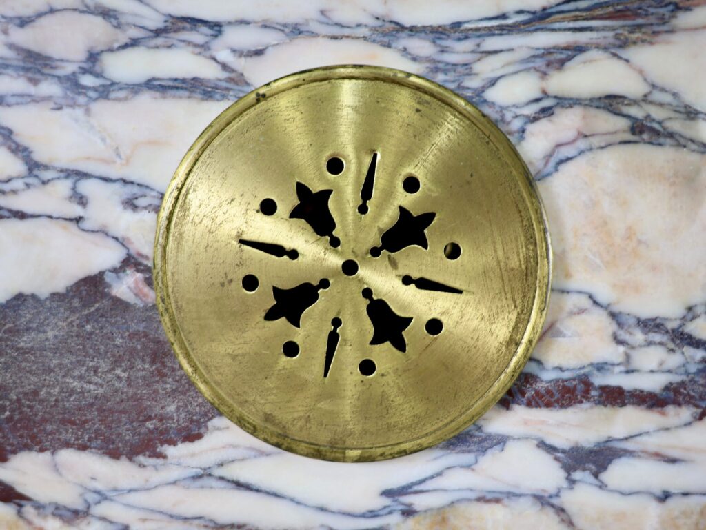 Антикварные каминные часы Darbier-Revaux