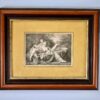 Антикварная гравюра «Аллегория милосердия»