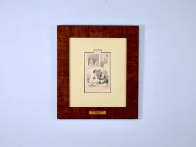 IMG_5235 Антикварная гравюра «Армянский епископ исповедует»