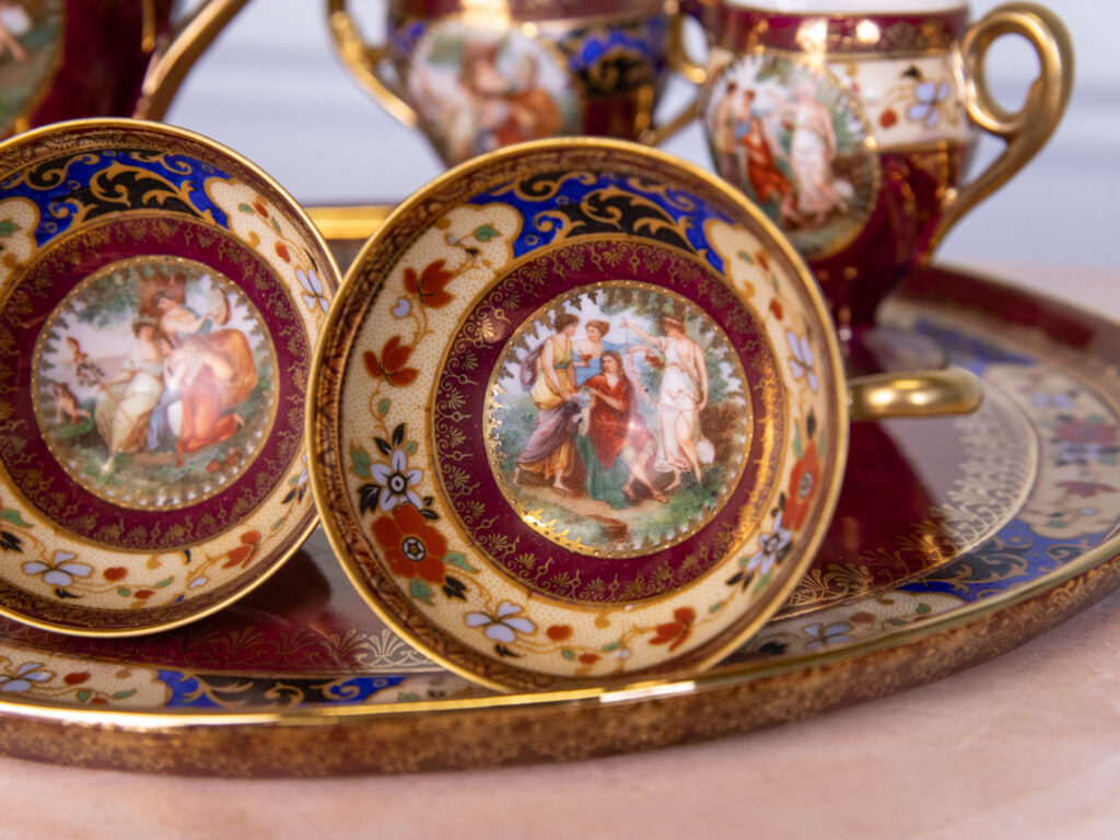 Антикварний порцеляновий сервіз, Prov. Saxe