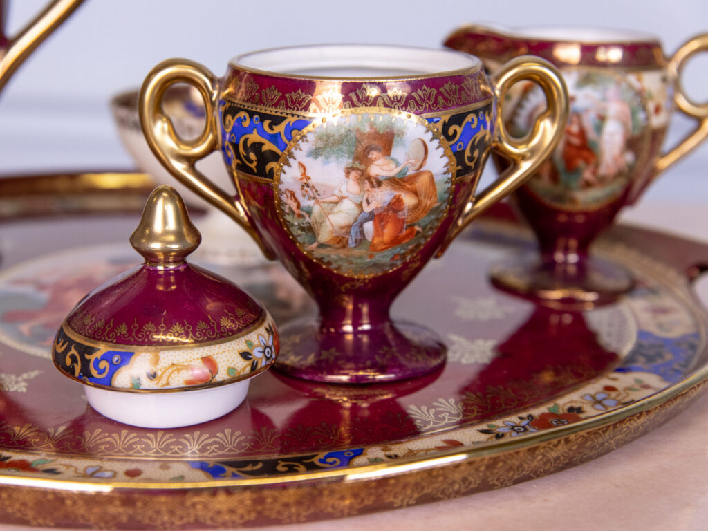 Антикварний порцеляновий сервіз, Prov. Saxe