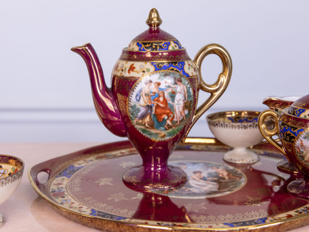 Антикварний порцеляновий сервіз, Prov. Saxe