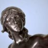 Антикварна бронзова скульптура «Діана-мисливиця»