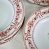 Вінтажний набір тарілок «Antoinette», Porcelaine de Paris