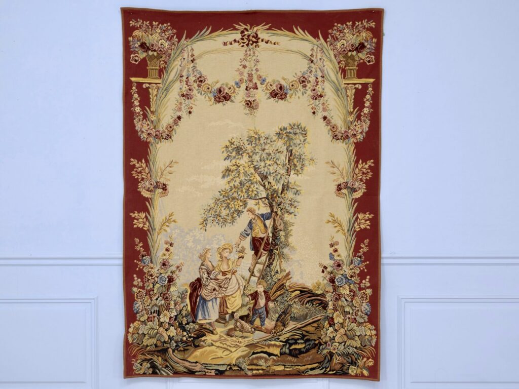 Вінтажний гобелен «Le Temps des Cerises»