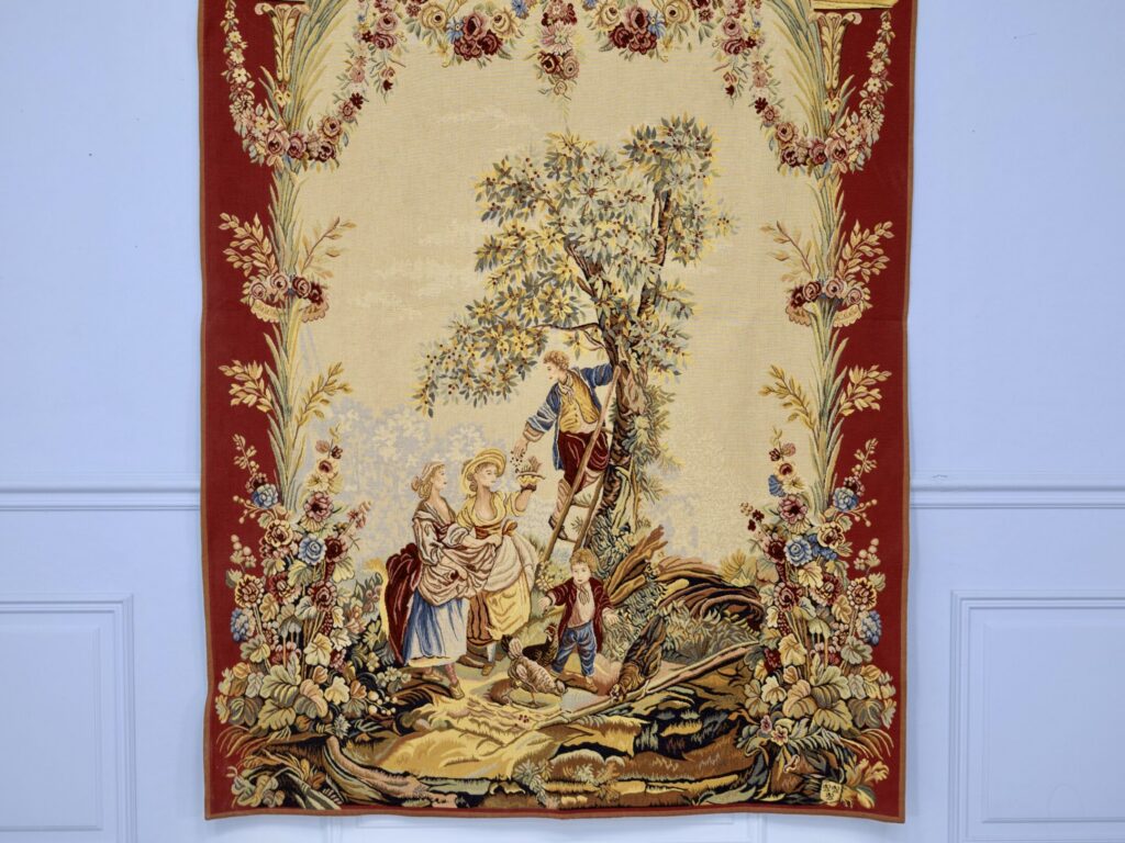 Вінтажний гобелен «Le Temps des Cerises»