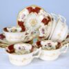 Антикварний набір чашок з блюдцями Coalport