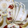Антикварний набір чашок з блюдцями Coalport