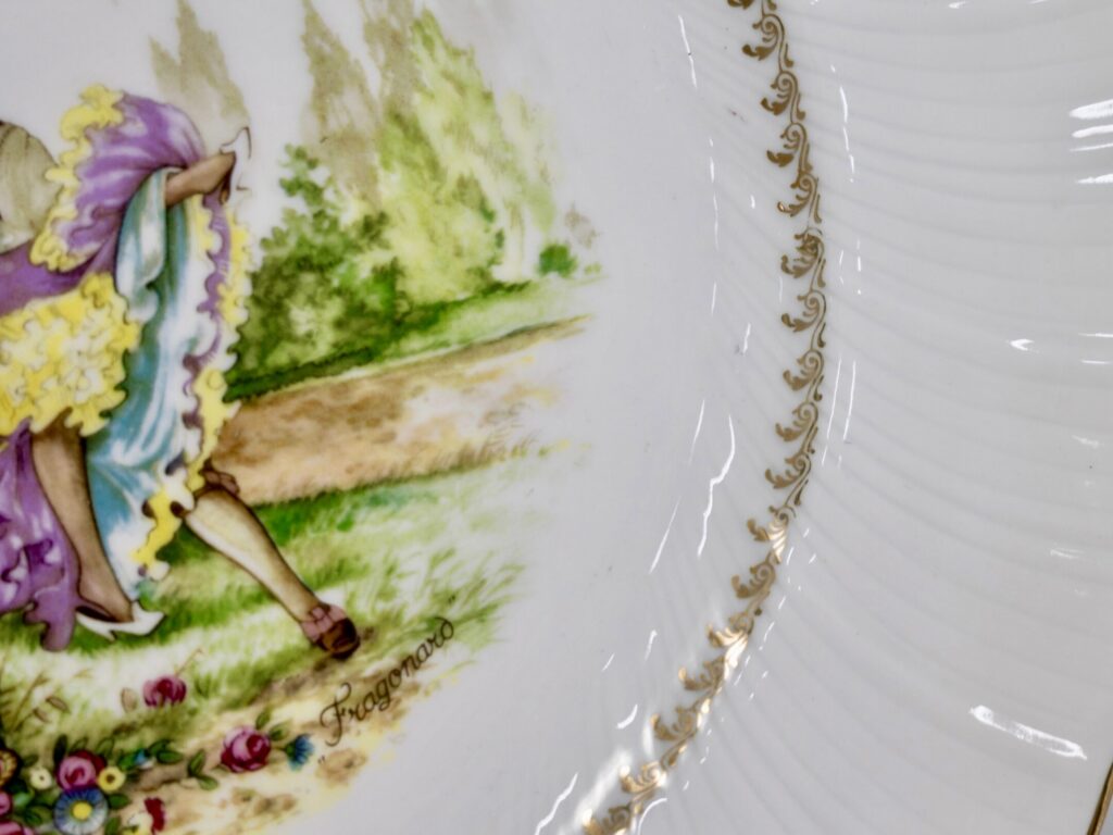 Вінтажні тарілки, Bernardaud & Cie