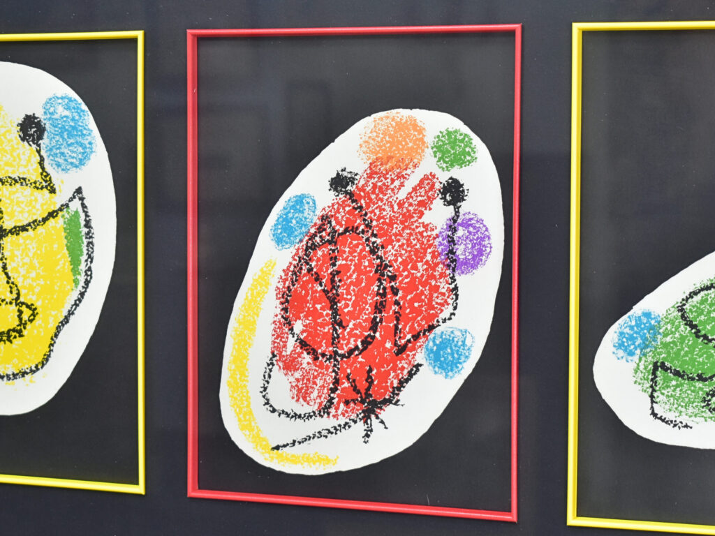 Літографія «Триптих», Ж. Міро (Joan Miró)