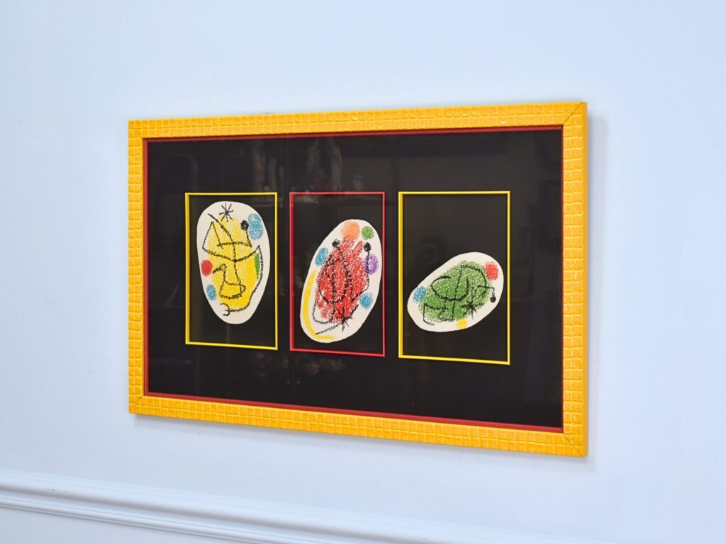 Літографія «Триптих», Ж. Міро (Joan Miró)