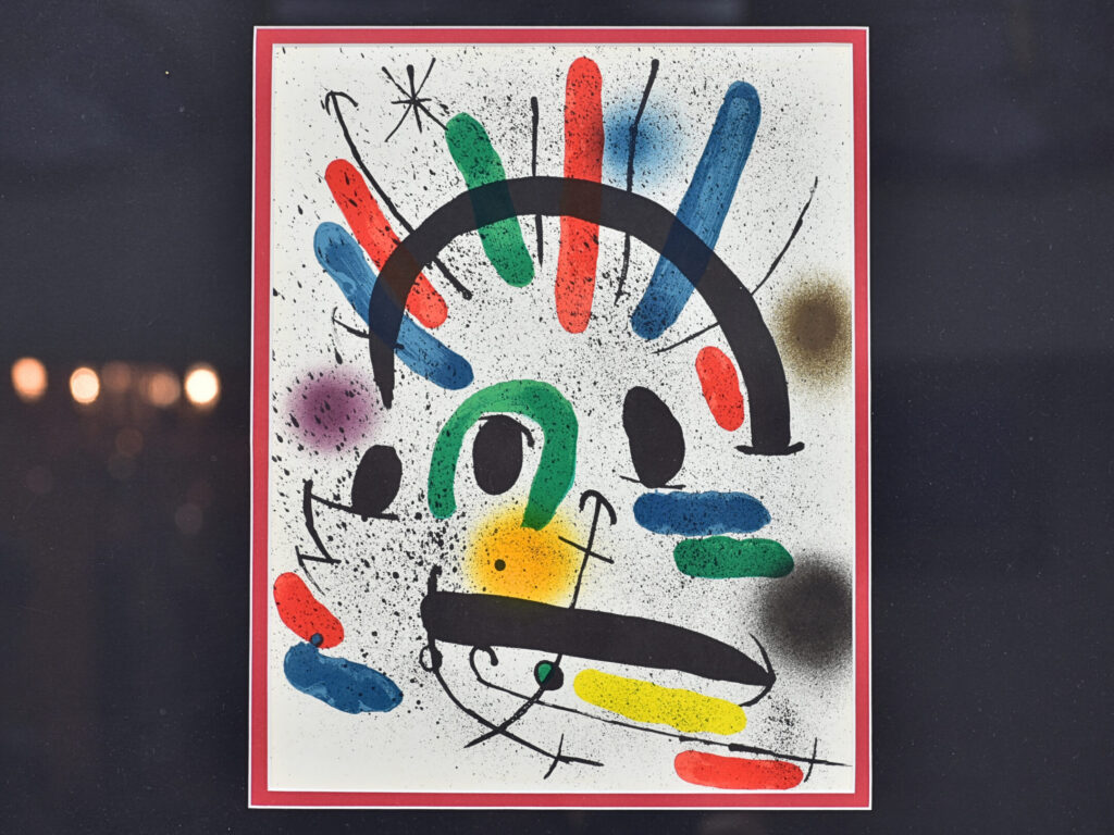Літографія «Абстрактна композиція», Ж. Міро (Joan Miró)