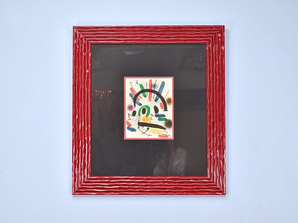 Літографія «Абстрактна композиція», Ж. Міро (Joan Miró)