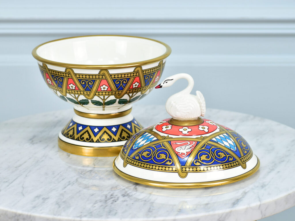Декоративна порцелянова чаша «Лебідь», Villeroy & Boch