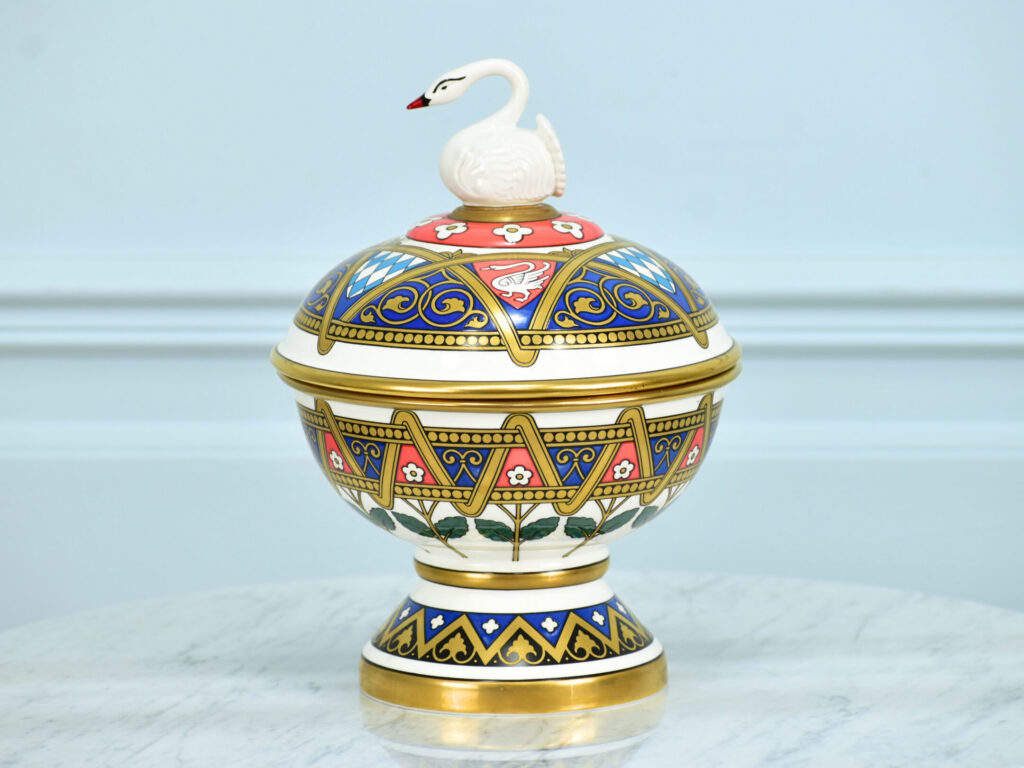 Декоративна порцелянова чаша «Лебідь», Villeroy & Boch