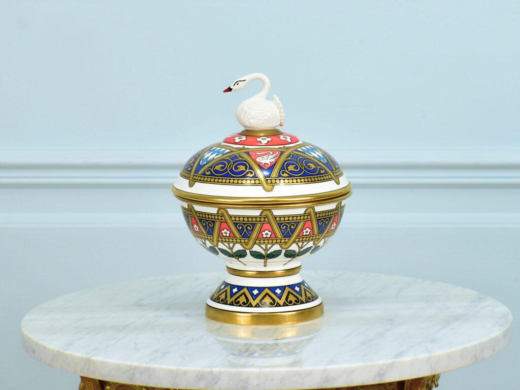 Декоративна порцелянова чаша «Лебідь», Villeroy & Boch