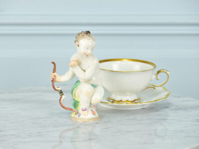 Антикварна статуетка «Путто», Meissen