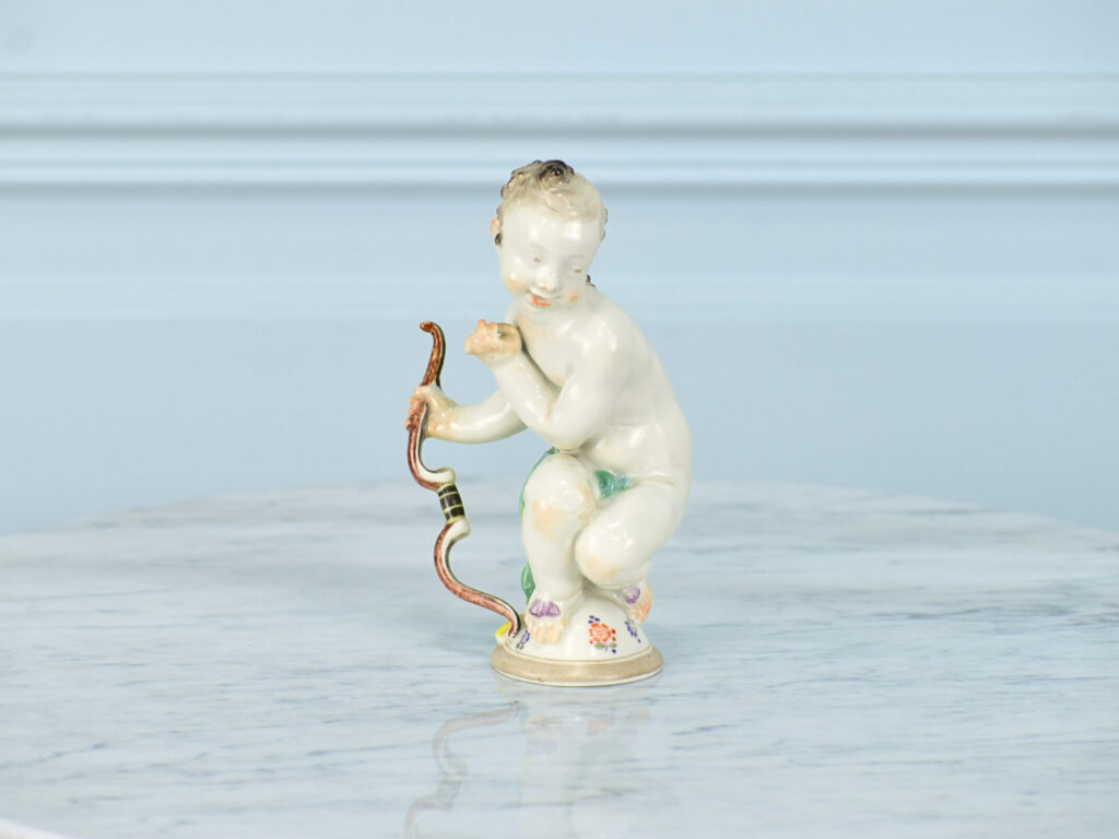 Антикварна статуетка «Путто», Meissen
