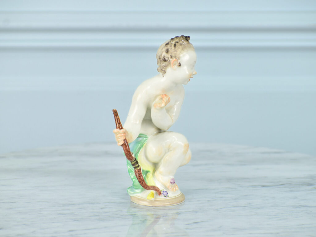 Антикварна статуетка «Путто», Meissen