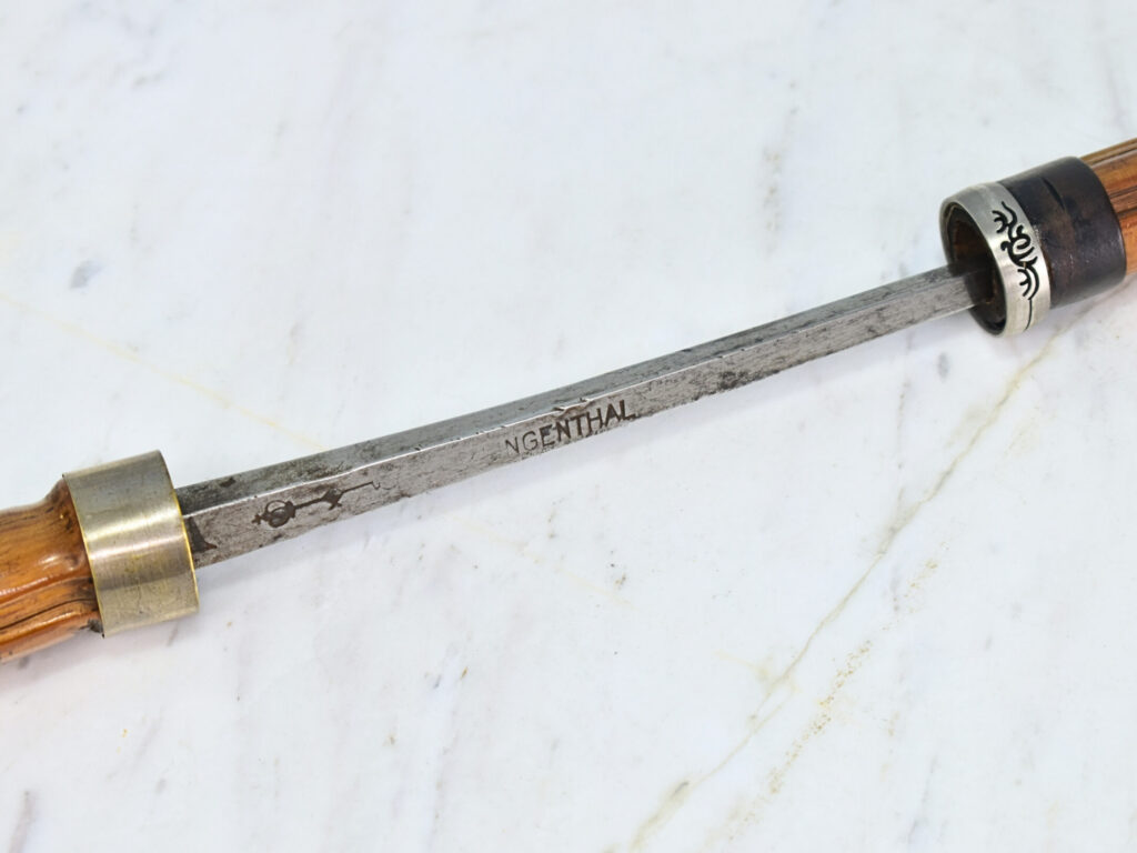 Антикварна тростина з секретом Coulaux & Cie, Klingenthal