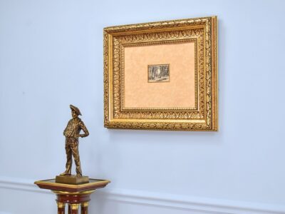 IMG_6057 Офорт «Окраїна соснового бору», І. Шишкін