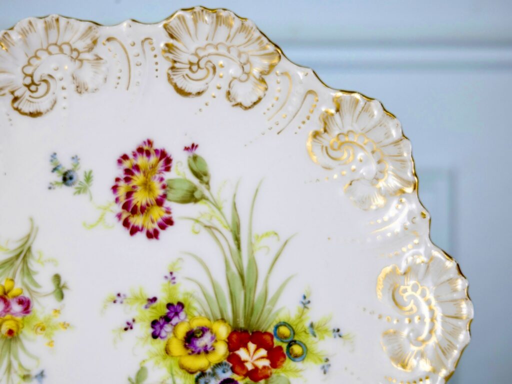 IMG_7003 Антикварна порцелянова тарілка Meissen