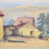 IMG_7119 Антикварний рисунок «Сільські мотиви»
