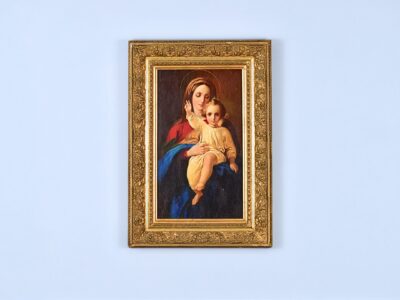 IMG_7194 Антикварний живопис «Мадонна з Немовлям»