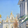 Живописний пейзаж «Успенський собор Києво-Печерської лаври», А. Постоюк