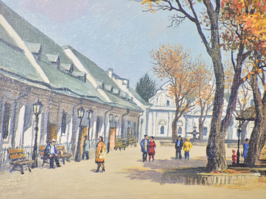 Живописний пейзаж «Успенський собор Києво-Печерської лаври», А. Постоюк