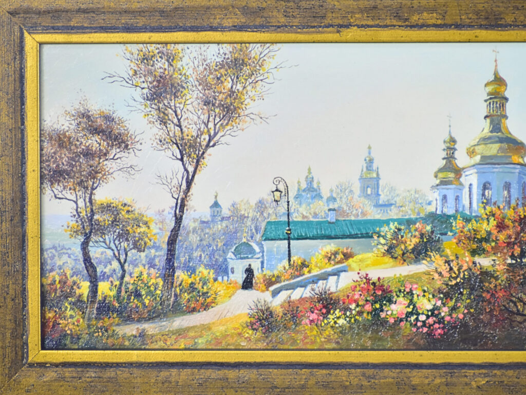 Живописний пейзаж «Києво-Печерська лавра», А. Постоюк