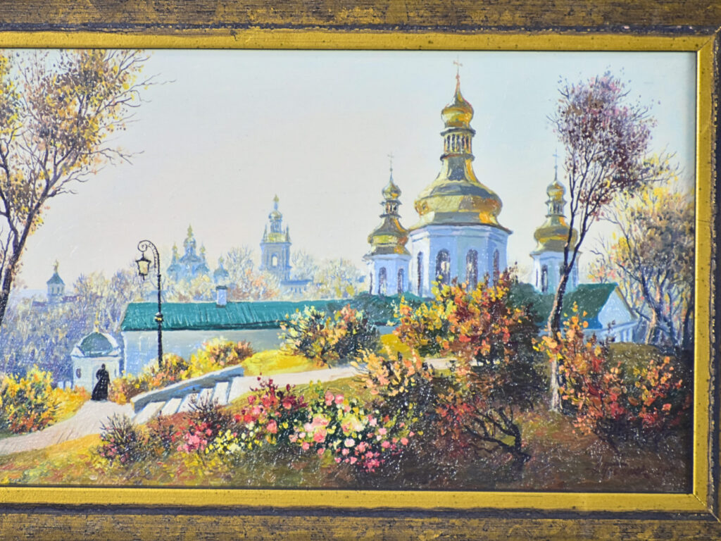 Живописний пейзаж «Києво-Печерська лавра», А. Постоюк