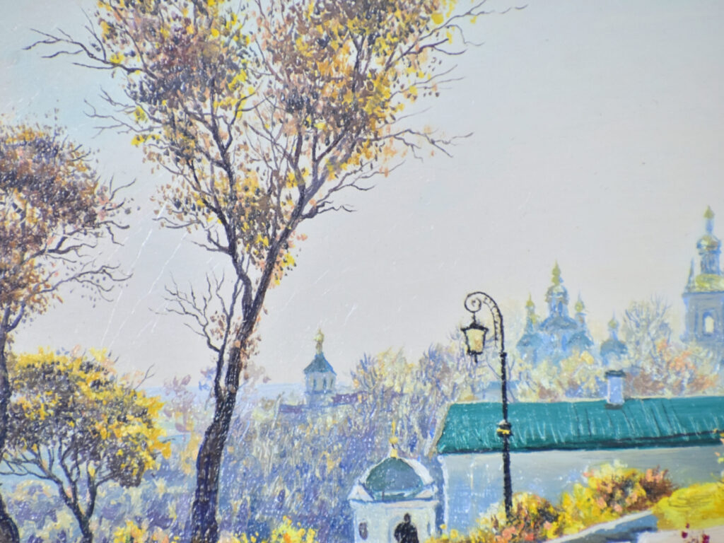 Живописний пейзаж «Києво-Печерська лавра», А. Постоюк