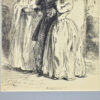 Антикварний офорт «Прогулянка», А. Валантен (Henri Valentin)