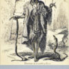 Антикварний офорт «Заклинатель змій у Каїрі», А. Валантен (Henri Valentin)