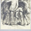 Антикварний офорт «Мабіль. Глядачі», А. Валантен (Henri Valentin)