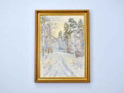 IMG_8815 Живописний пейзаж «Зимовий ліс», А. Шкурко