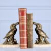Антикварні обмежувачі для книг (букенди) «Птахи»