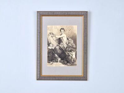IMG_9120 Антикварный офорт «Алегория Возрождения», А. Валентен