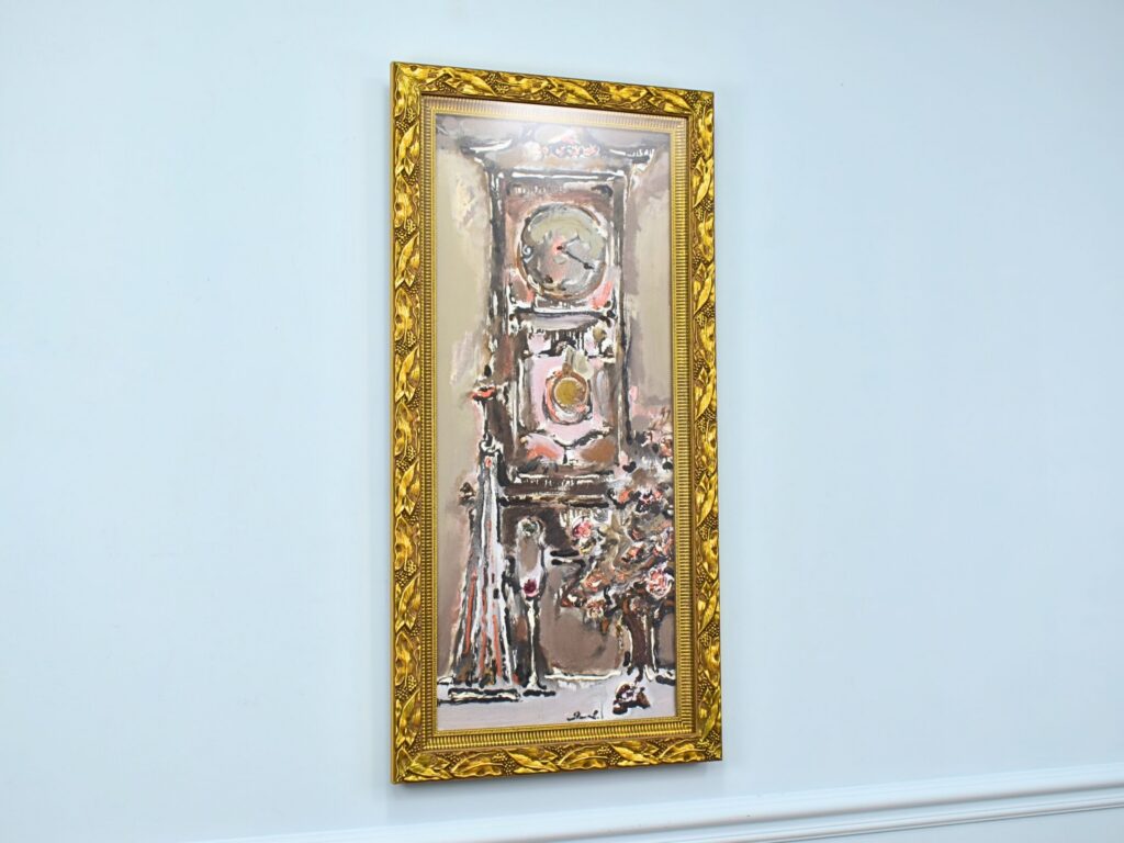 Живописна композиція «Старовинний годинник», О. Ясенєв