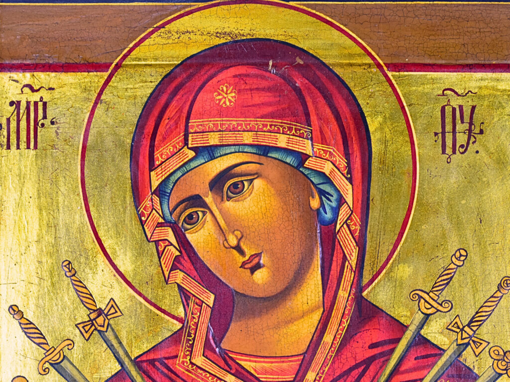 Ікона «Пресвята Богородиця Семистрільна»